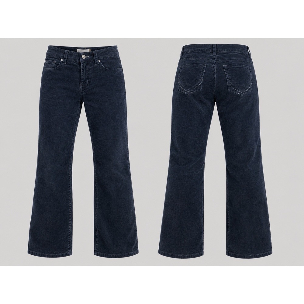 Old Navy PANTS WOMENS 10x33  low rise SKINNY corduroy Jeans BLUE
